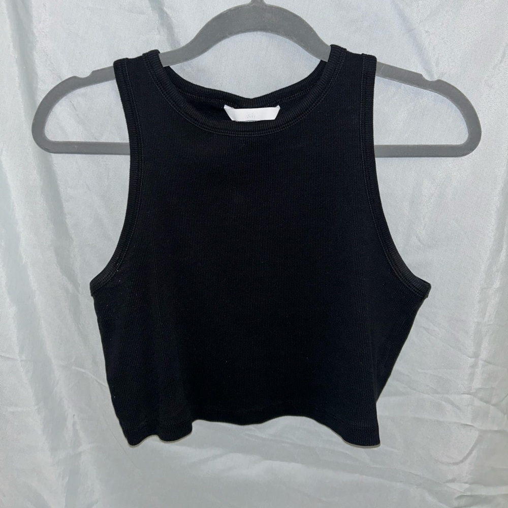 Black Crop Top